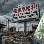 倒産急増中！建設業界で今起きている「淘汰」の現実と生き残り方